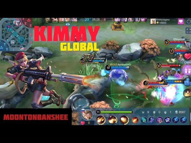 2x MANIAC Miya Call Your Mommy Global Kimmy Gameplay Guide Mobile Legends