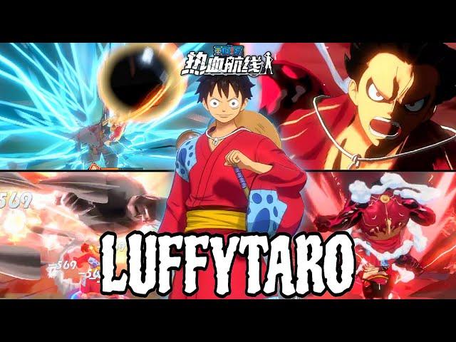 LUFFYTARO DEATH COMBO GAMEPLAY | One Piece Fighting Path