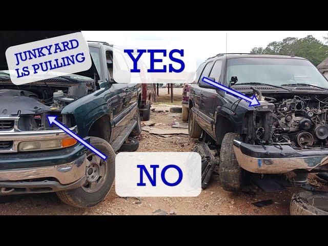 Choosing a Junkyard LS Swap engine to Pull