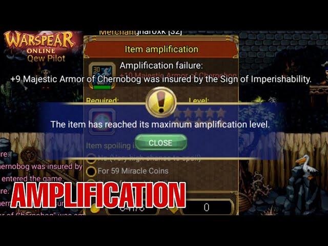 Warspear Online - Chikako Going to Full +10 Amplification