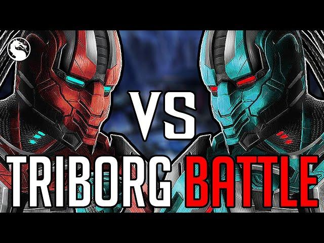 BATTLE OF THE TRIBORGS! Heyboaz vs Bloodoffering FT5 - MKX