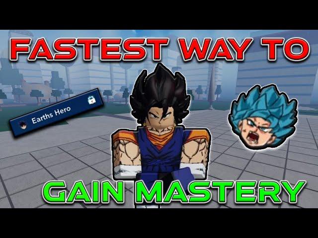 HOW TO GET MASTERY FAST AND UNLOCK SUPER SAIYAN BLUE | HOW TO GET MASTERY | ROBLOX Z BATTLEGROUNDS