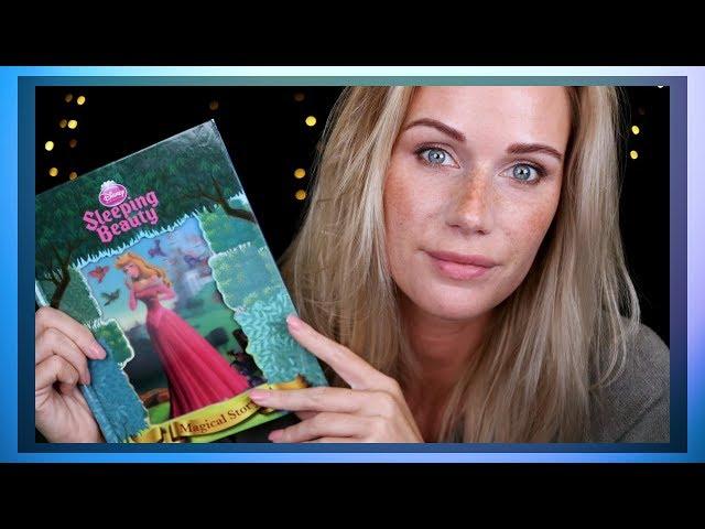 ASMR  Sleeping Beauty  Story Book Reading (whisper and soft spoken)