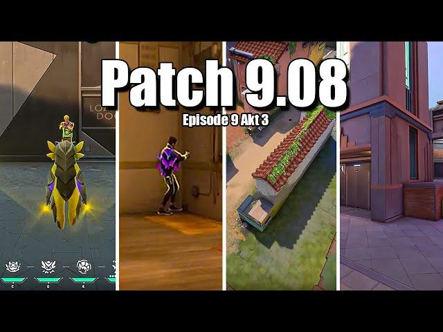 Valorant Patch 9.08 Alle Änderungen (Episode 9 Akt 3: Gekko Nerf, Yoru Buff)