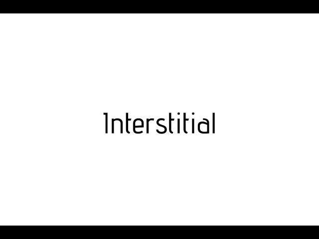 How to pronounce Interstitial / Interstitial pronunciation