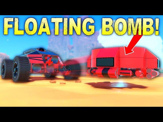 We Used Magnets to Launch These Floating Bombs at Each Other!