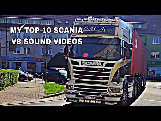 Top 10 Scania V8 Sound Videos