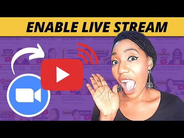 Live Stream Zoom To YouTube | How To Enable Live Streaming On YouTube [2022]