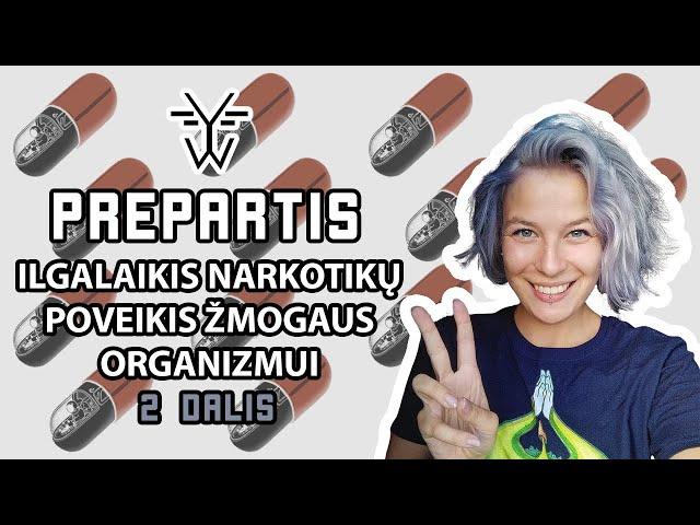 Narkotikų poveikis žmogaus organizmui: amfetaminas, kokainas, MDMA (su Marina Sidorova)