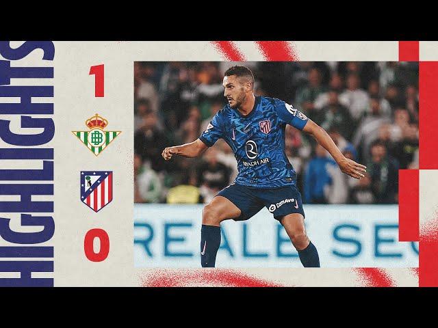 HIGHLIGHTS | Real Betis 1-0 Atlético de Madrid | LaLiga - Jornada 11 | Temporada 2024-2025