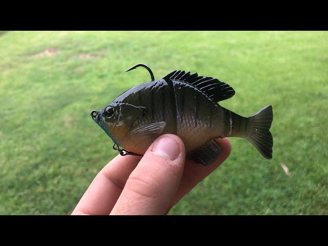 Savage gear 3D bluegill review!!