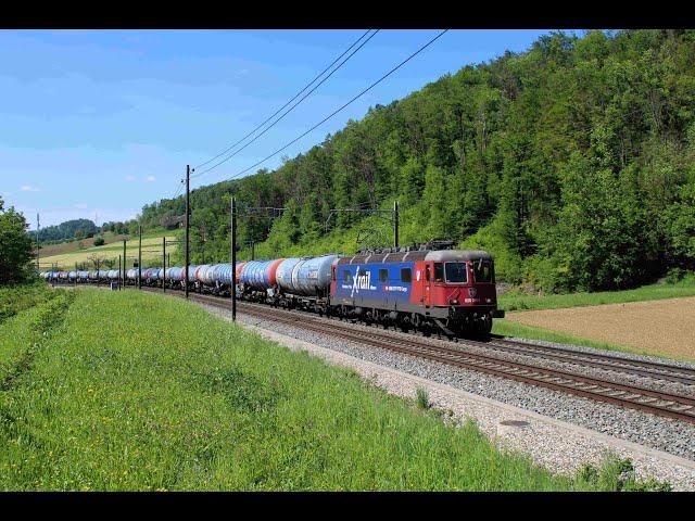 Trafic ferroviaire à Tecknau