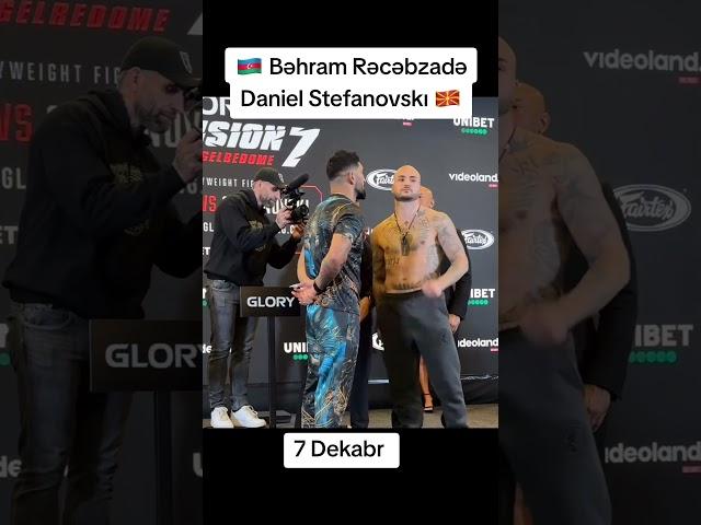 Bəhram Rəcəbzadə vs Daniel Stefanovskı döyüş 7 dekabr #behramrecebzade #bahramrajabzadeh