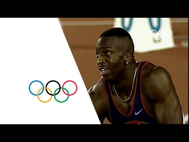 Michael Johnson Breaks 200m & 400m Olympic Records - Atlanta 1996 Olympics