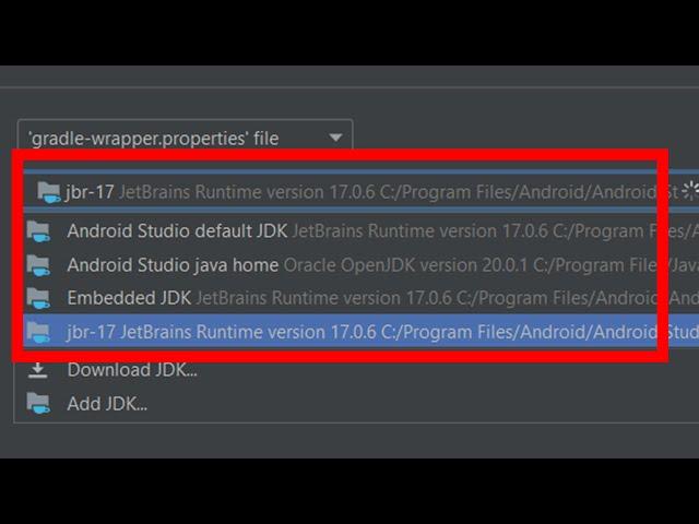 How to Change JDK Version for Gradle in Android Studio (2023 Update)