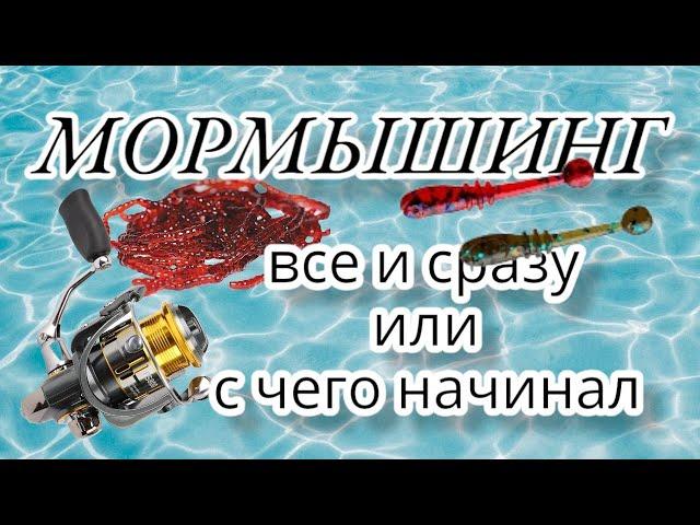 Мормышинг, все и сразу или с чего начинал .