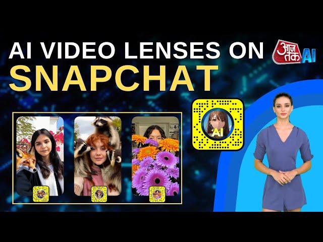 Snapchat Launches New AI Video Lenses for Premium Users | AajTak AI | AI News