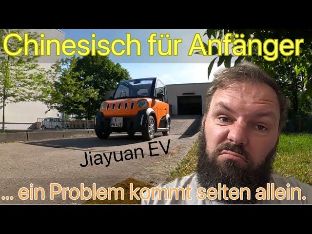 (1/3) mein NEUER: Jiayuan EV "City Spirit"Probleme bei Kauf & ZulassungDrive.e Cella Plus no ARI