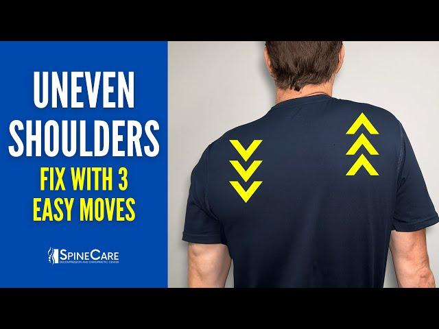 3 Moves to Quickly Fix Uneven Shoulder Posture