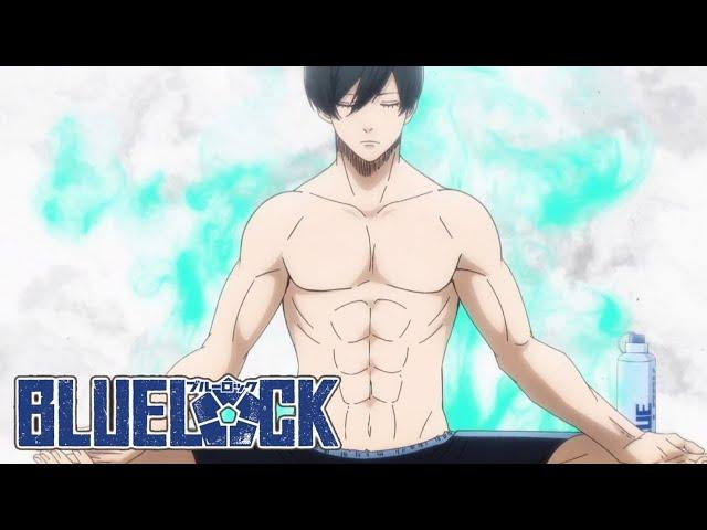 Isagi and Rin practice yoga - BLUE LOCK