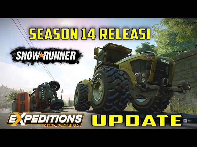 Big News Season 14 Release Out Next Week & Expeditions update