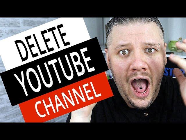 Delete A YouTube Channel with New YouTube Studio