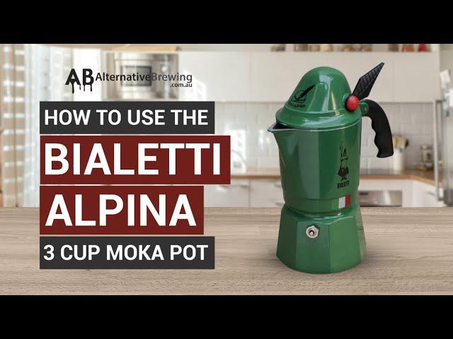 How to use the Bialetti Moka Alpina 3 Cup