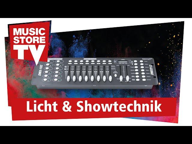 lightmaXX FORGE 192 DMX-Controller Lichtsteuerung / Lichtmischpult