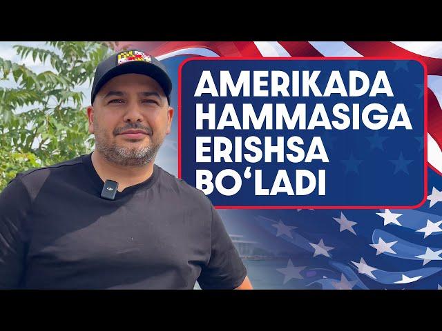 AMERIKADA 17 YILDAN BERI YASHAYOTGAN O’ZBEK BILAN SUHBAT / MUHABBAT BILAN