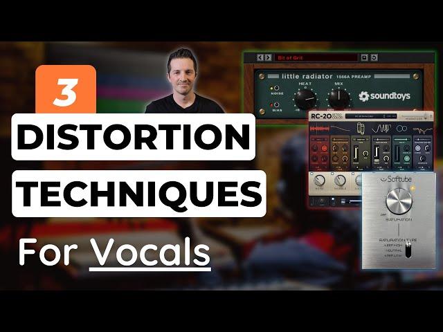 The 3 TYPES of Vocal Distortion (Vocal Mixing Tutorial)