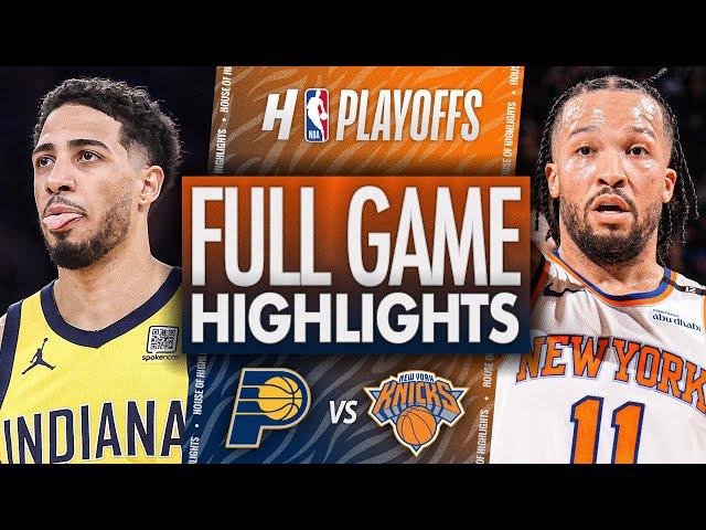 Indiana Pacers vs New York Knicks - FULL GAME 1 HIGHLIGHTS | May 21, 2025 NBA Playoffs