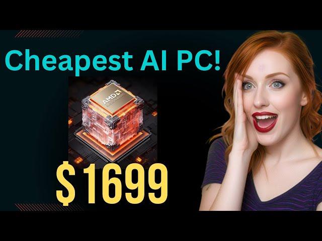 Cheapest AMD AI PC Yet That Can Run 70B Models Locally!