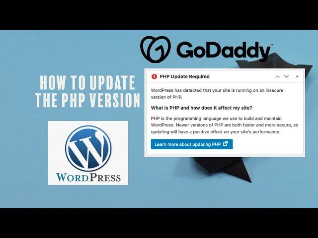 How to Update the PHP Version of Your WordPress Using Godaddy Cpanel