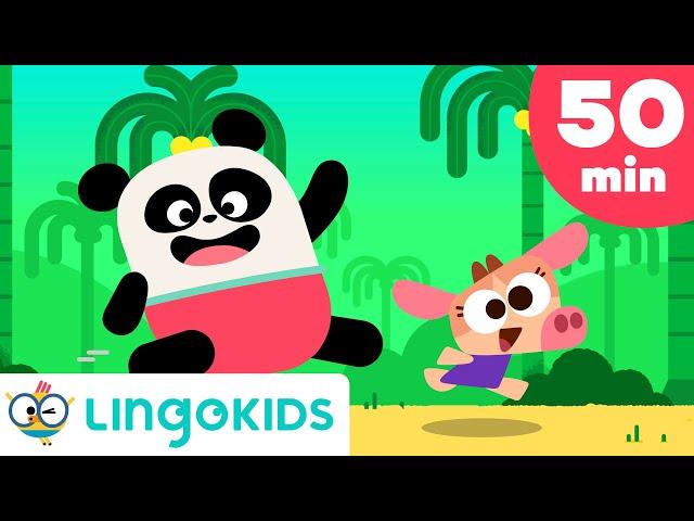 ACTION SONGS FOR KIDS | Nursery Rhymes | Lingokids