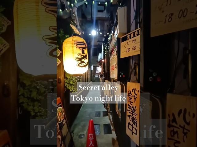 Tokyo night life secret alley golden gai shinjuku #tokyo #shinjuku #tokyonights #japan #visitjapan