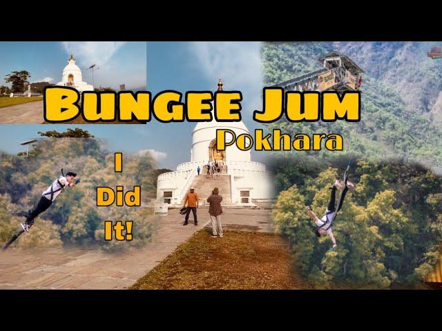 First experience of bungee jump | high ground adventure Nepal/ jeevangurung