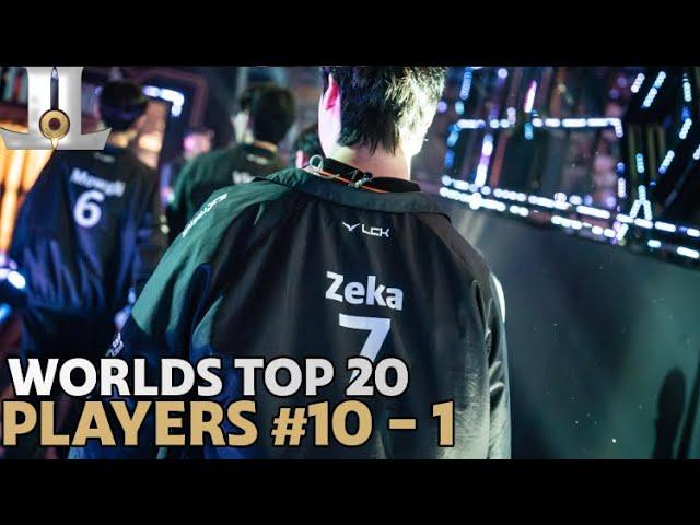 #Worlds2024 Top 20 Rankings Players Part Two #10 - 1