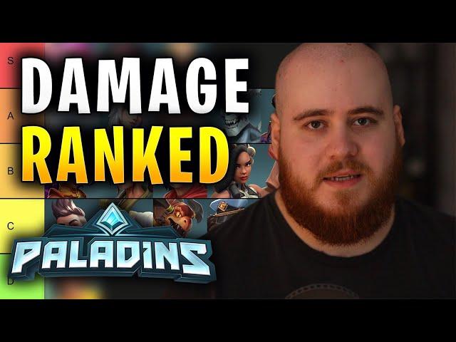 Best and Worst Damage Champions - Paladins