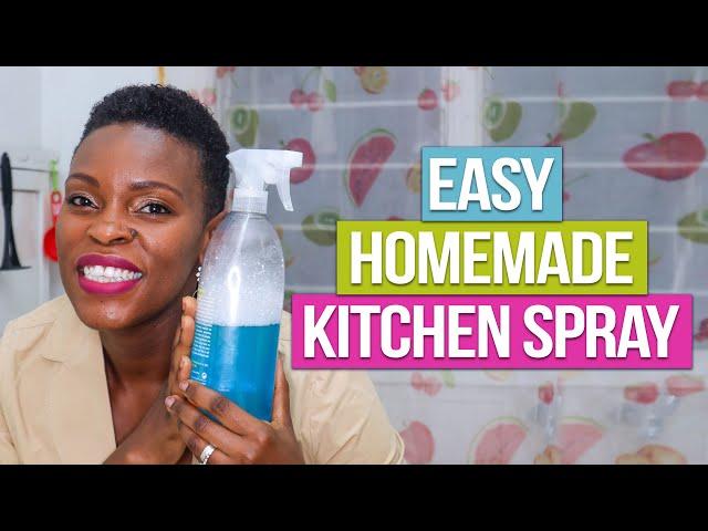 How To MAKE KITCHEN CLEANING SPRAY