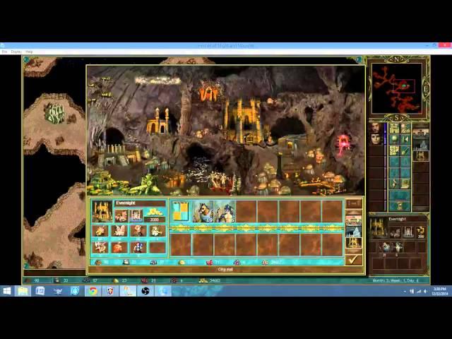 Heroes of might and magic 3 Horn of the Abyss campaign walktrough (part 1)