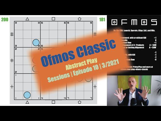 OFMOS® Sessions #10 - Abstract Play with Cristian Mitreanu