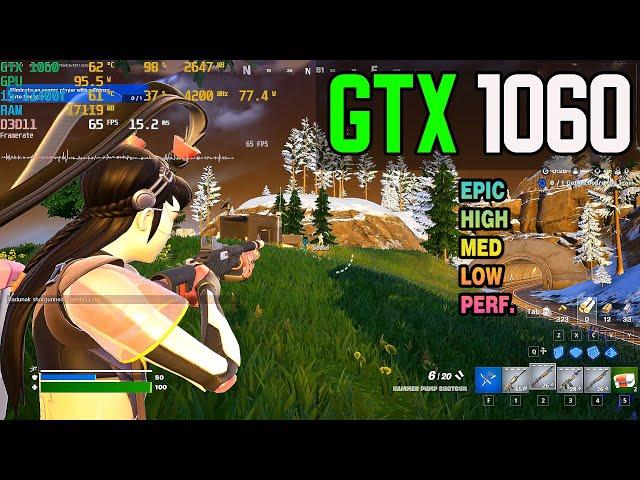 GTX 1060 3GB - Fortnite Chapter 5