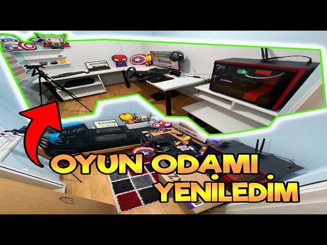 KENDİME OYUN ODASI YAPTIM !! ( YENİ ODA VLOG )