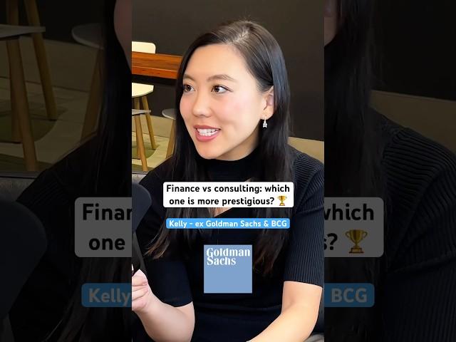 What do you think? #finance #consulting #career #corporate
