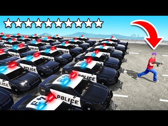 COPS vs ROBBERS MANHUNT In GTA 5!