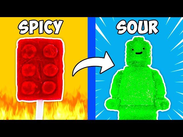 Spicy Vs Sour LEGO Candy