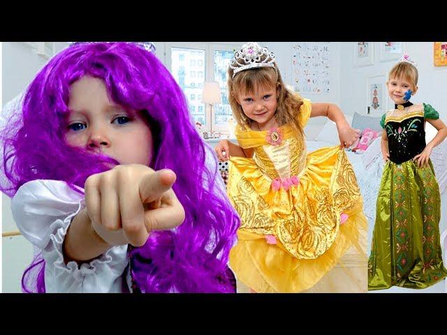 Nastya Play goes to the Beauty Salon for Princesses