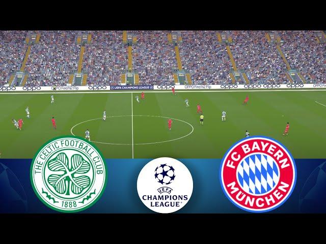 Celtic FC vs Bayern Munich | UEFA Champions League 2024/25 | Watch Along & eFootball Match