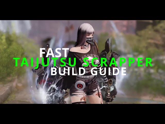 Lost Ark - SUPER QUICK TAIJUTSU SCRAPPER BUILD GUIDE