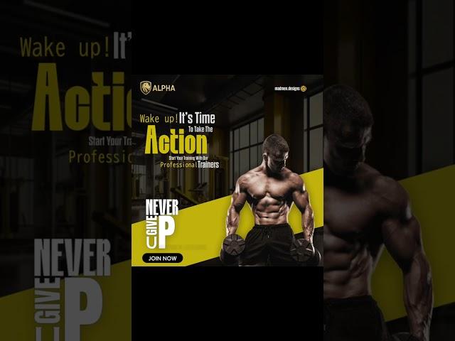 Not a gym. A mindset. Bold design for bold discipline.